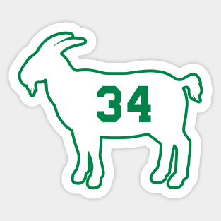 Paul Pierce Boston Goat Qiangy Sticker